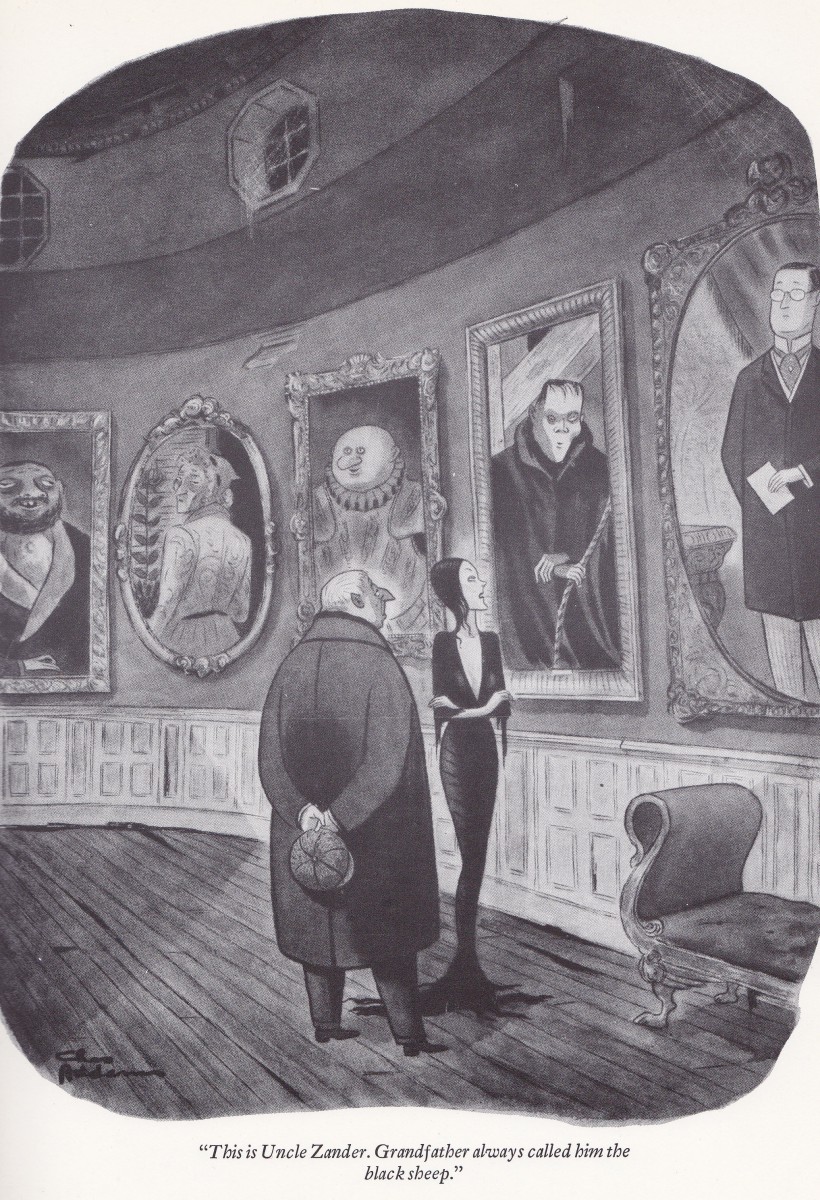The Addams Family-cartoon: 
