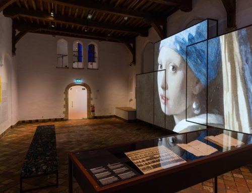Het Delft van Vermeer in Museum Prinsenhof in Delft