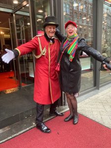 Voor haar